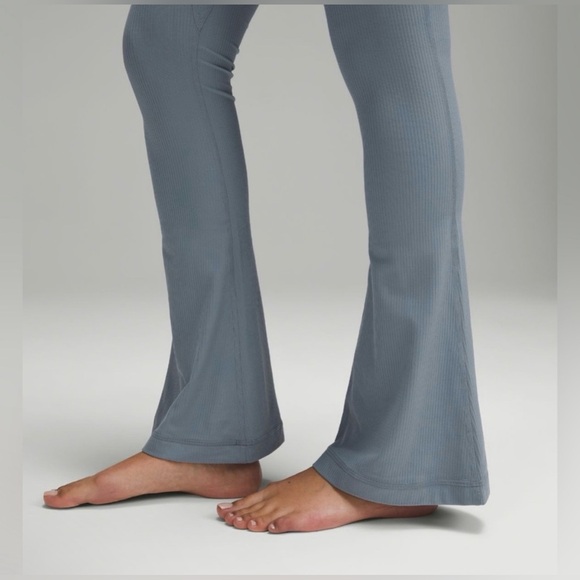 Lululemon | Align Ribbed Mini-Flare X-Short | Belgian Blue - Picture 4 of 13
